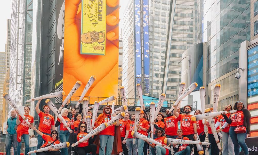 Cannabis Now 4/20 Countdown Presented by Zig-Zag in New York’s Times Square - MEDCAN24