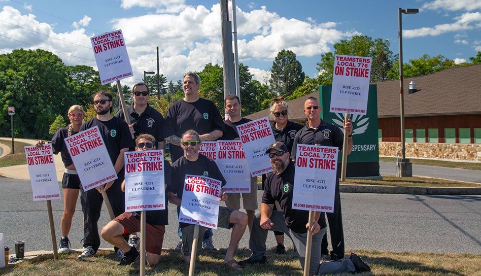 Green Thumb Workers Strike at Pennsylvania RISE Dispensary