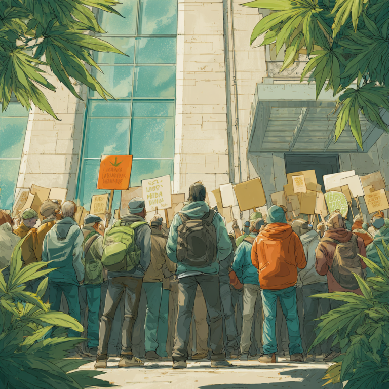 Cannabis Workers Strike in Ann Arbor, Pushing for Union—and Sending Industry Ripples