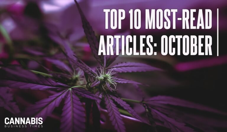 Michigan’s New 24% Cannabis Wholesale Tax Leads CBT’s Top Stories in October