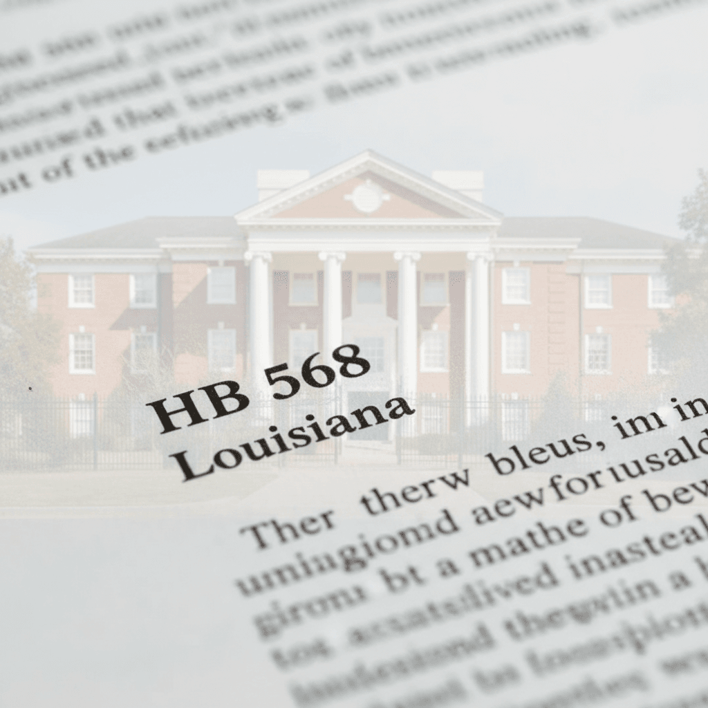 Louisiana Bill Imposing Jail Time for Cannabis Use Near Schools Advances to Governor’s Desk