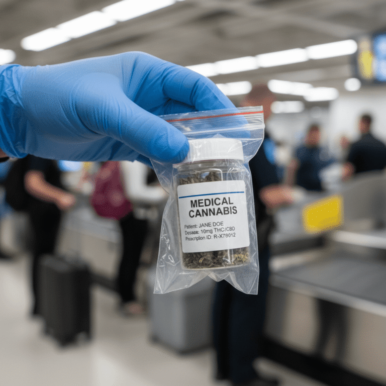 TSA Policy Allows Medical Cannabis Through Airport Security Amidst State Law Nuances and Traveler Confusion
