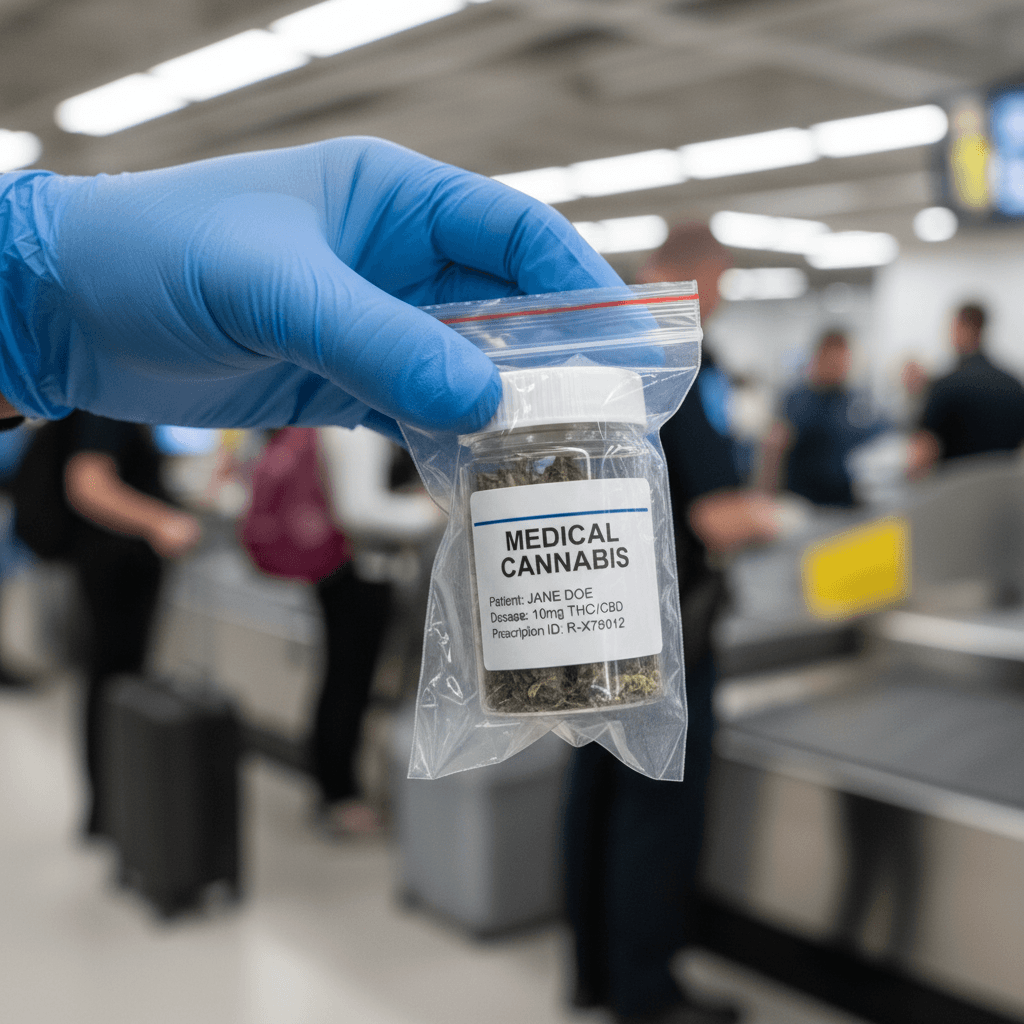 TSA Policy Allows Medical Cannabis Through Airport Security Amidst State Law Nuances and Traveler Confusion